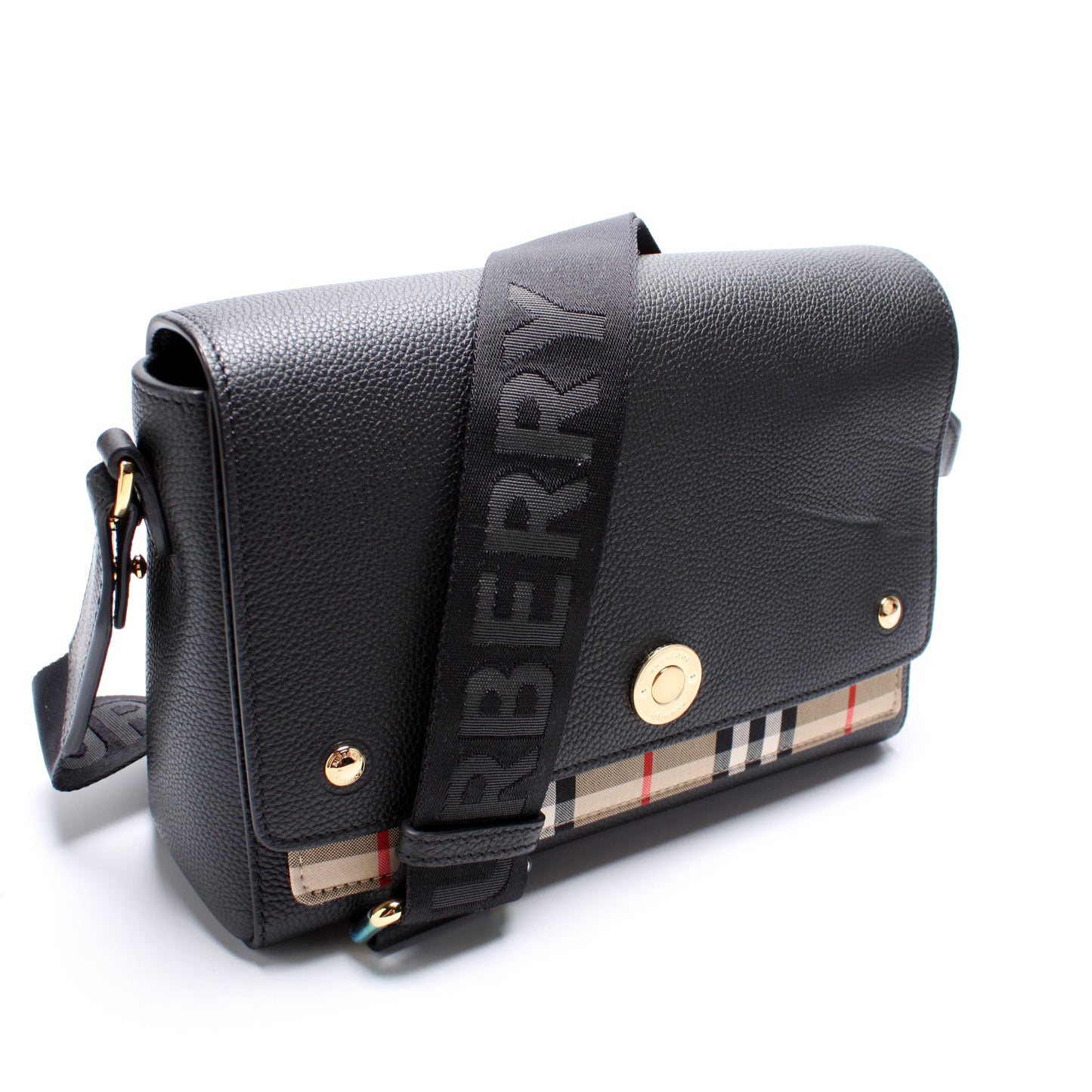 Note Crossbody Leather/Vintage Check