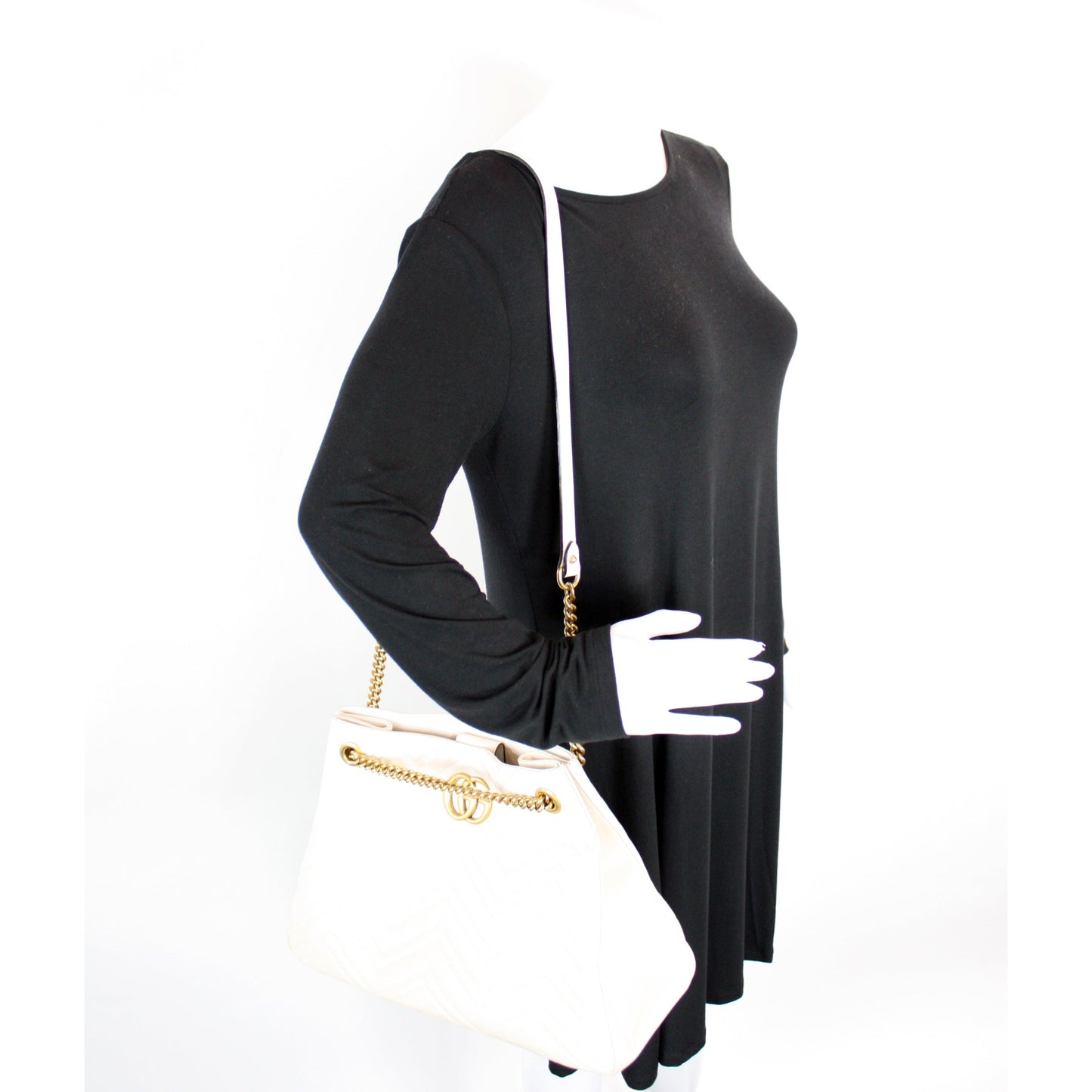 453569 Marmont Shoulder Medium Tote