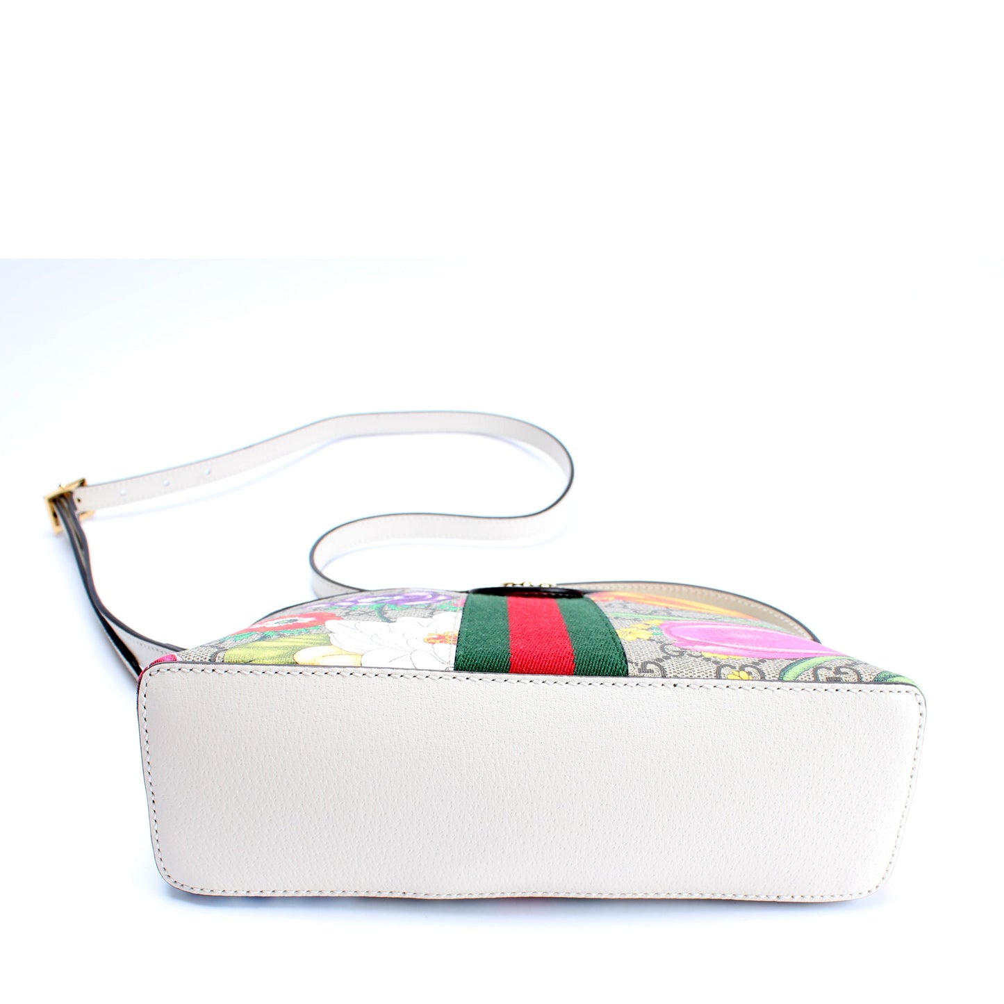 499621 Ophidia GG Flora Small Crossbody