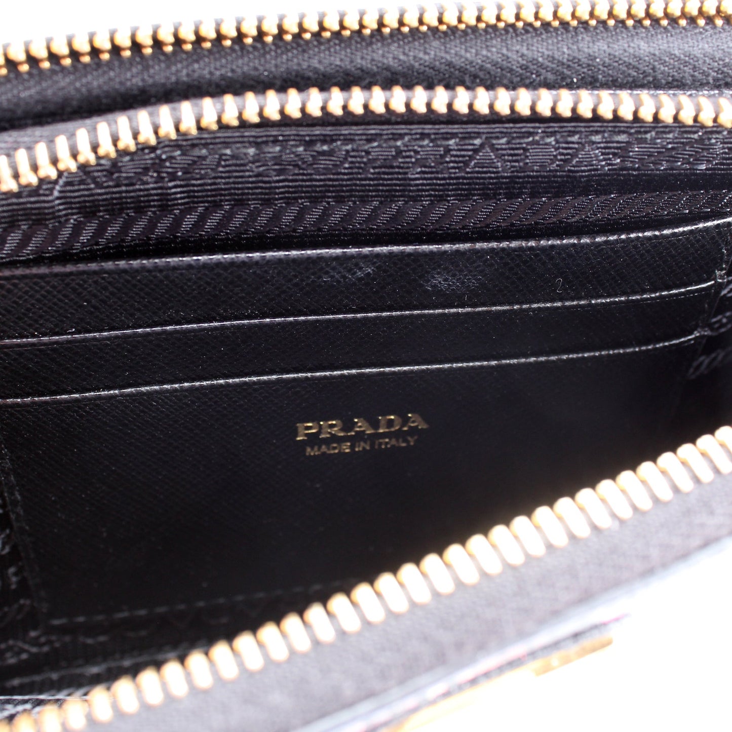 1DH010 Saffiano Double Zip WOC