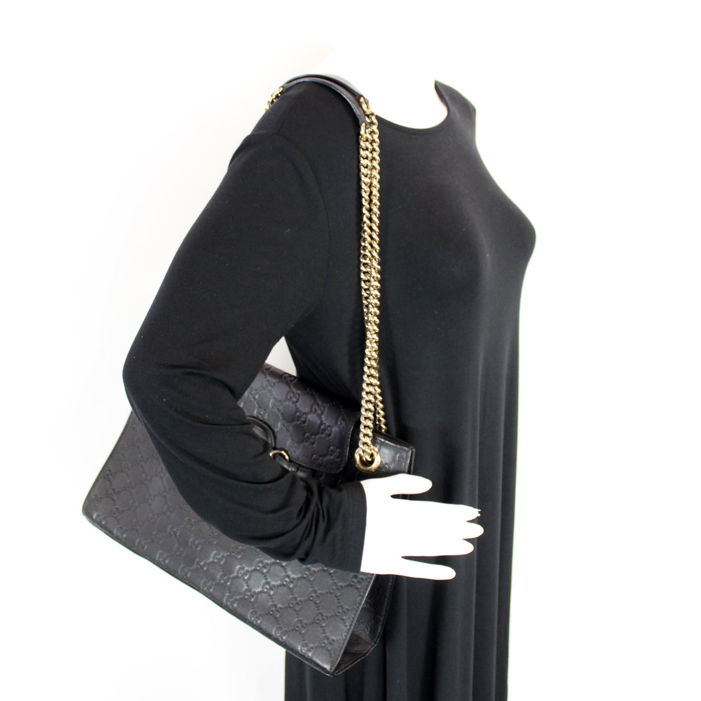 295403 GG Canvas Emilie Chain Shoulder Bag