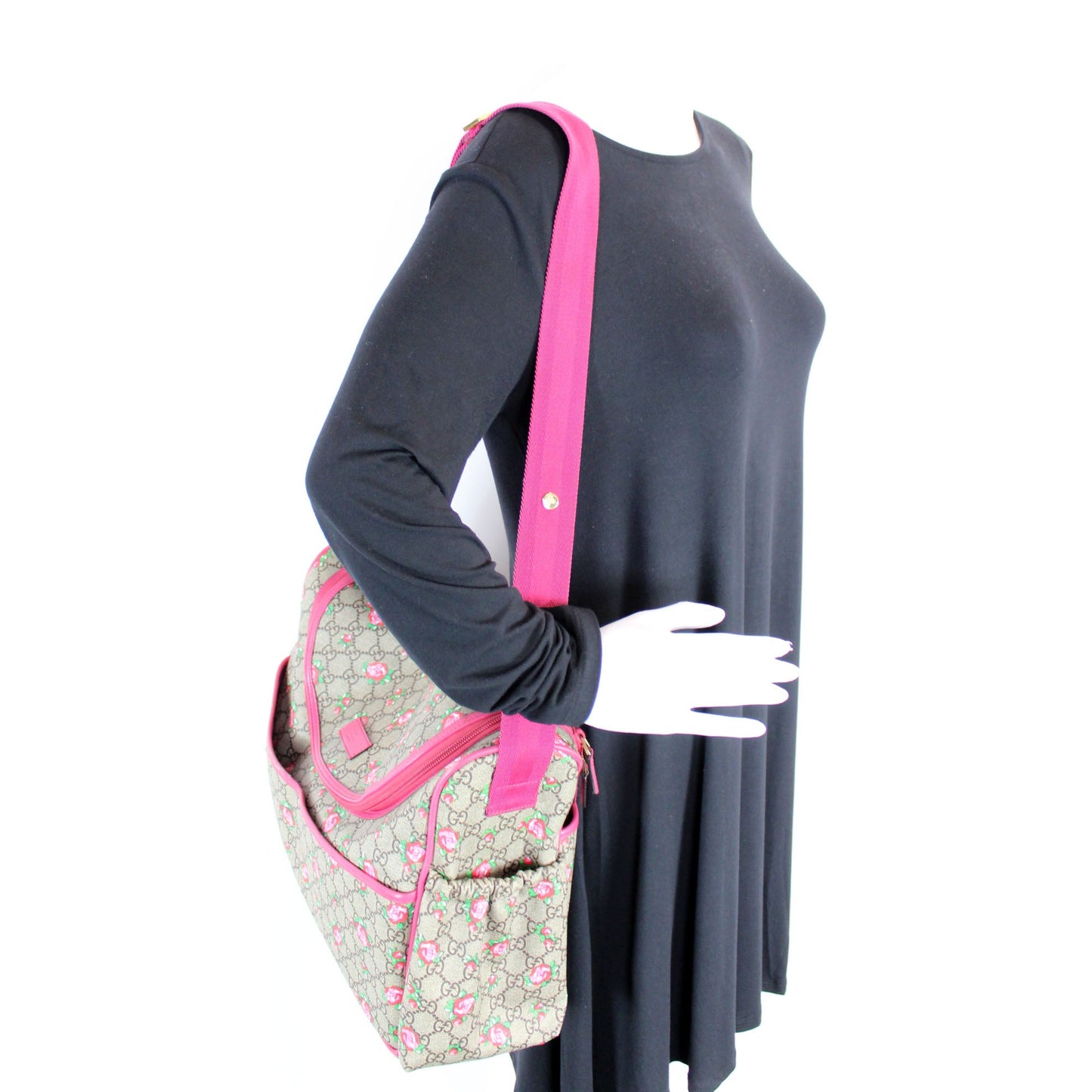 123326 Rose Bud Diaper Bag