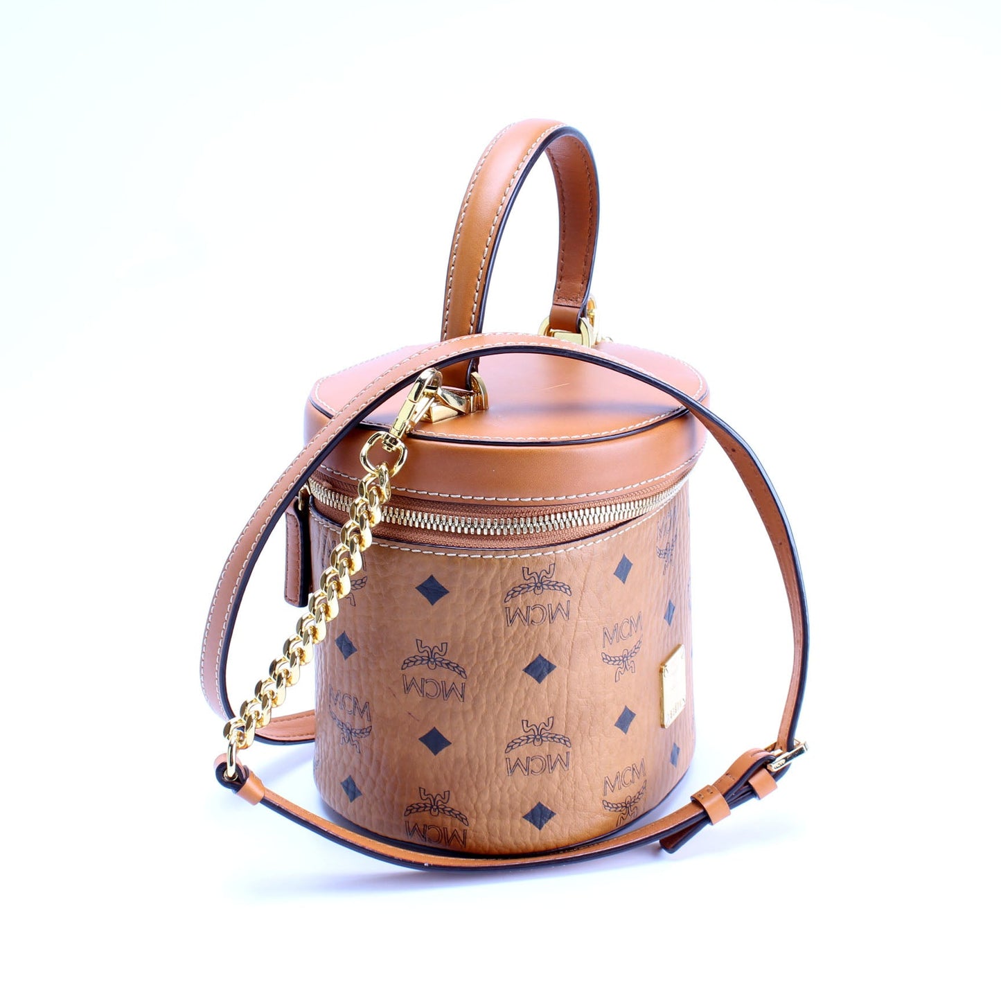 Visetos Cylinder Small Crossbody