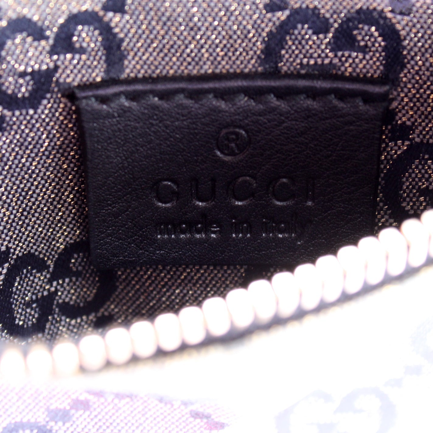 28566 GG Coated Canvas Waist Bag
