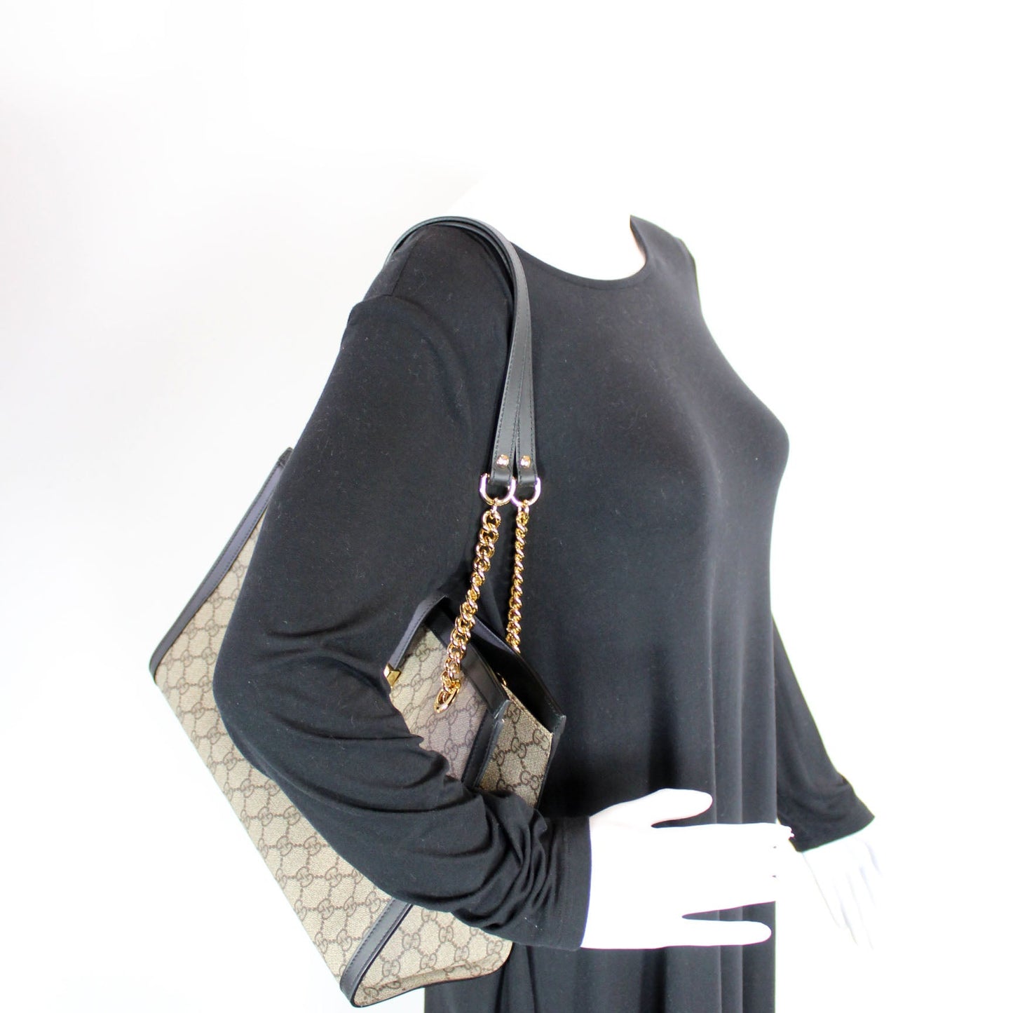 479197 Padlock GG Shoulder Medium