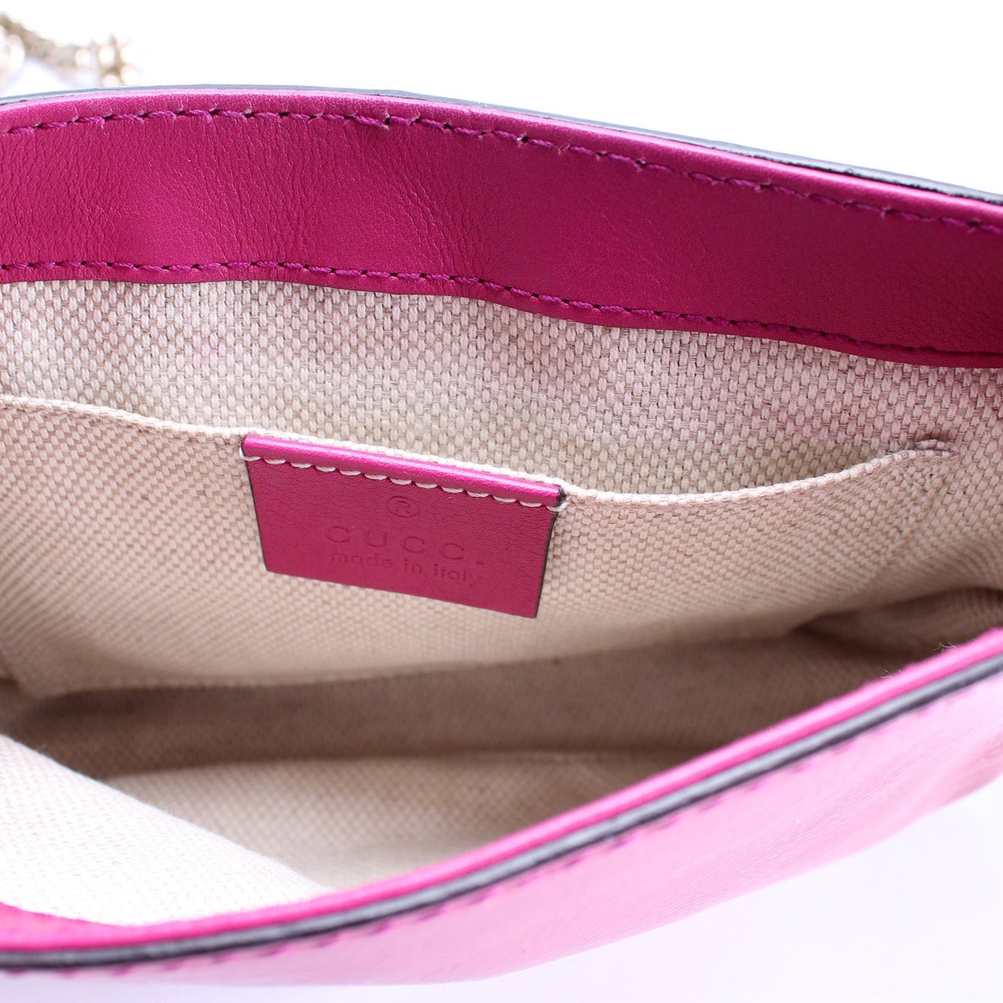 323190 Soho Chain Tassel Flap Small