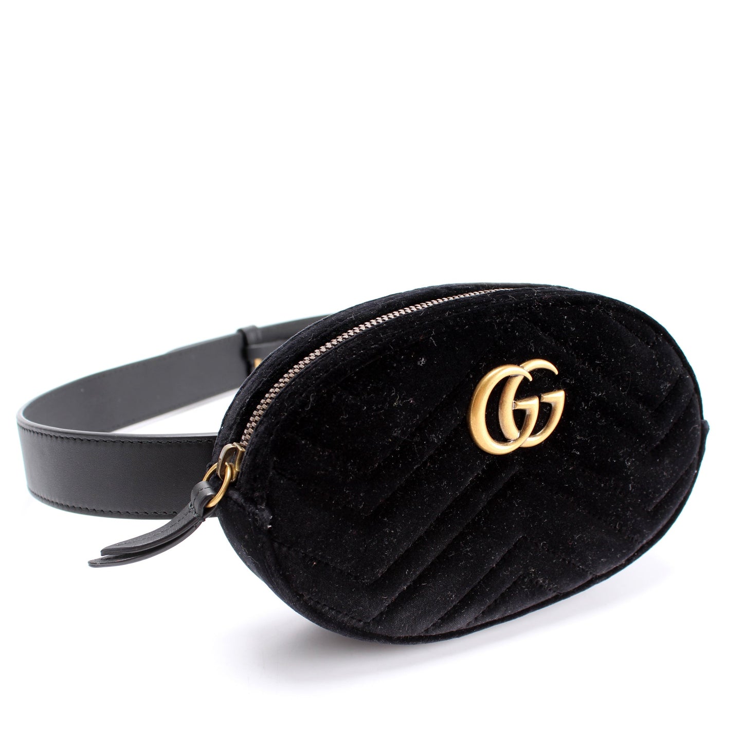 476434 Marmont Velvet Belt Bag