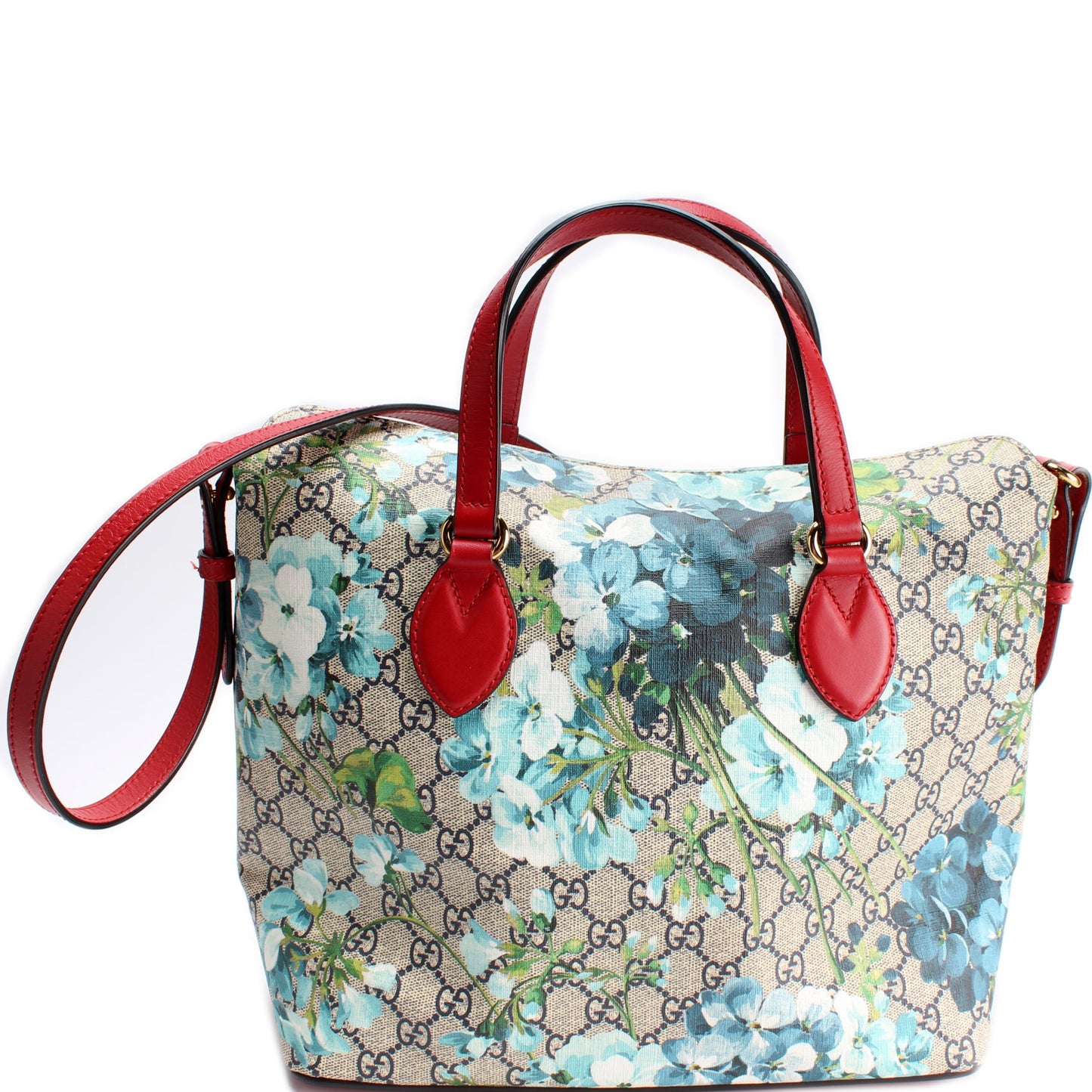 429147 GG Blooms Fold Over Tote