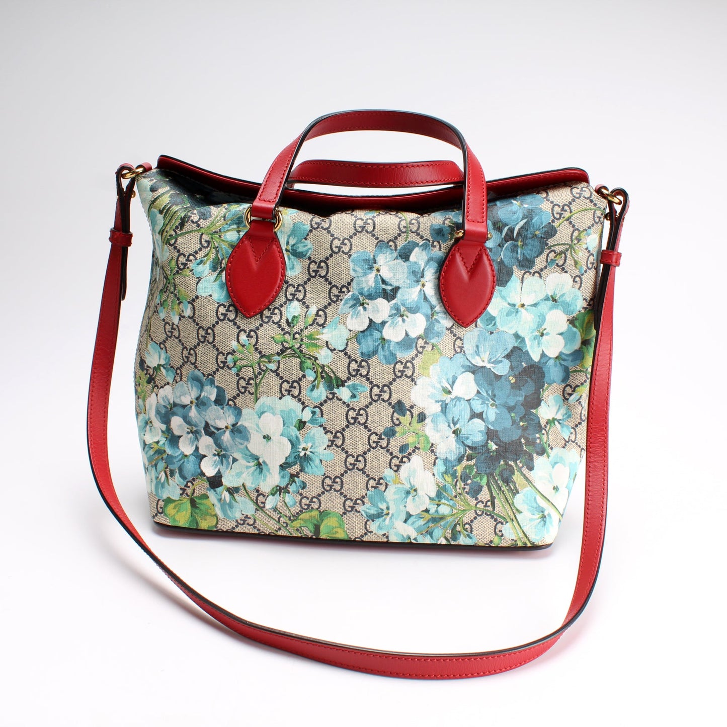 429147 GG Blooms Fold Over Tote