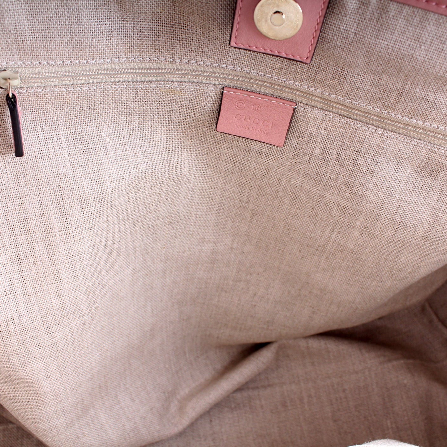449648 Micro Guccissima Tote