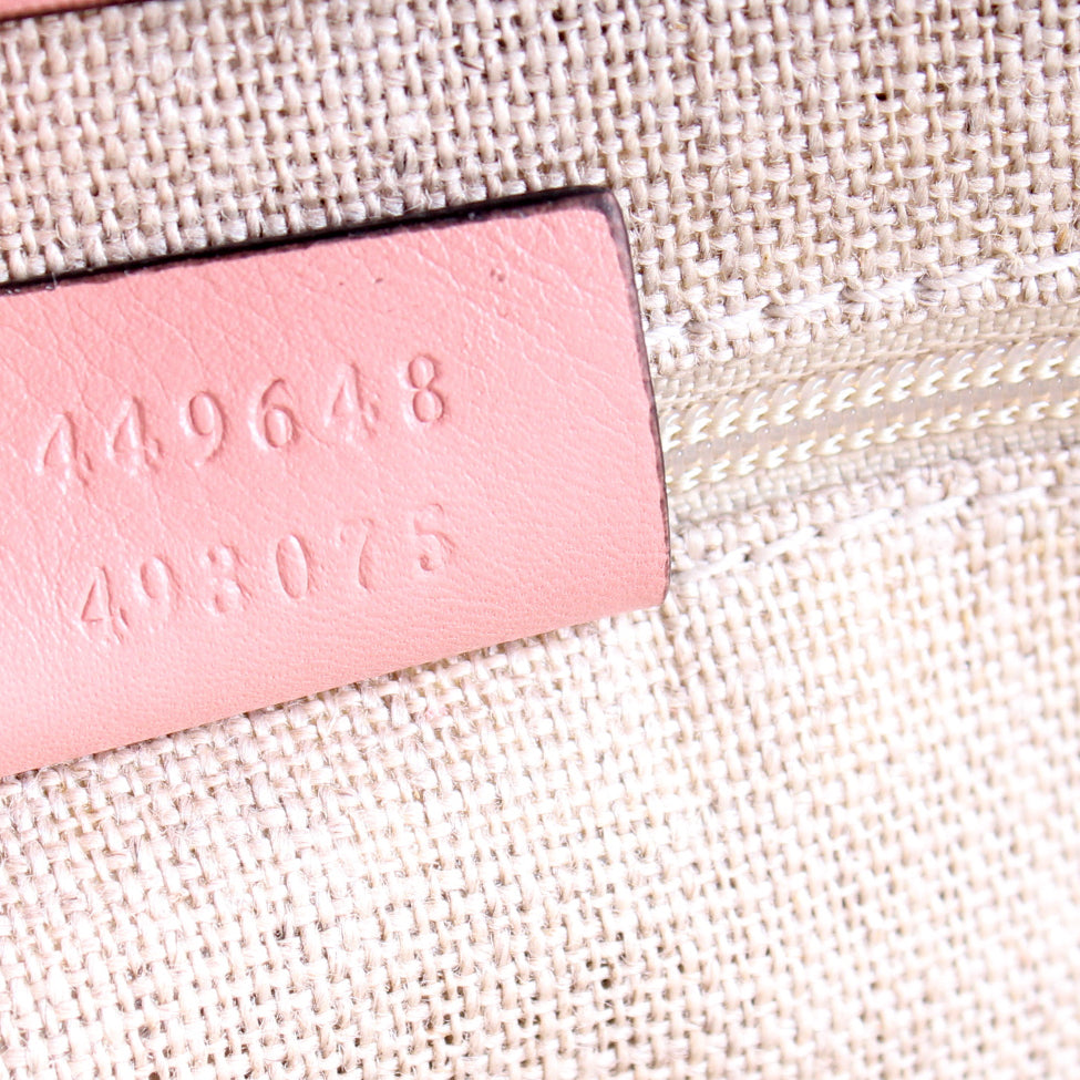 449648 Micro Guccissima Tote
