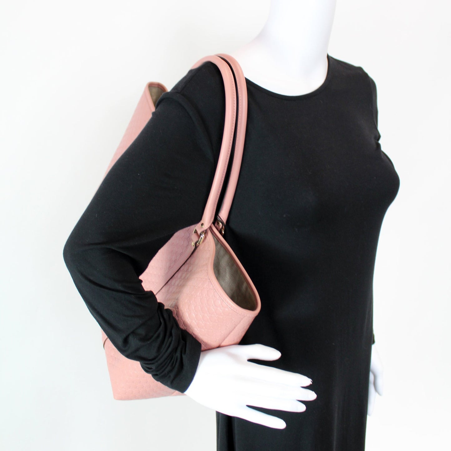 449648 Micro Guccissima Tote