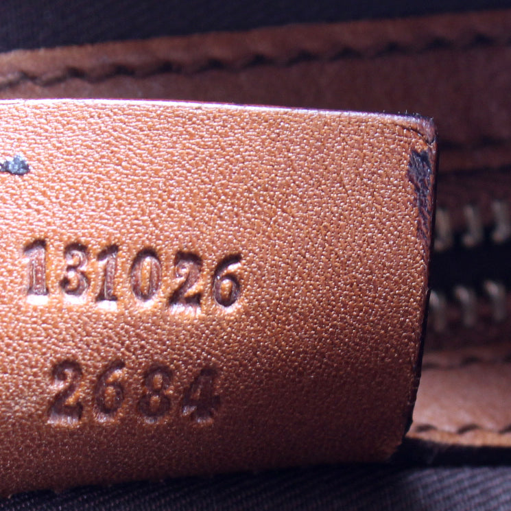 131026 Horsebit Leather Hobo