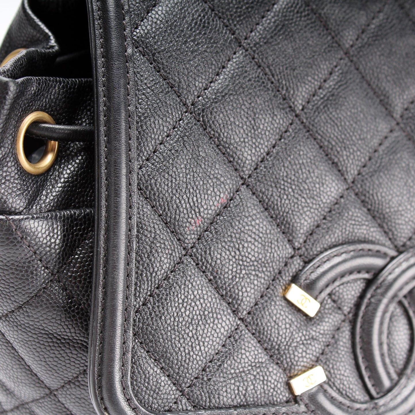 CC Filigree Backpack Caviar 25M