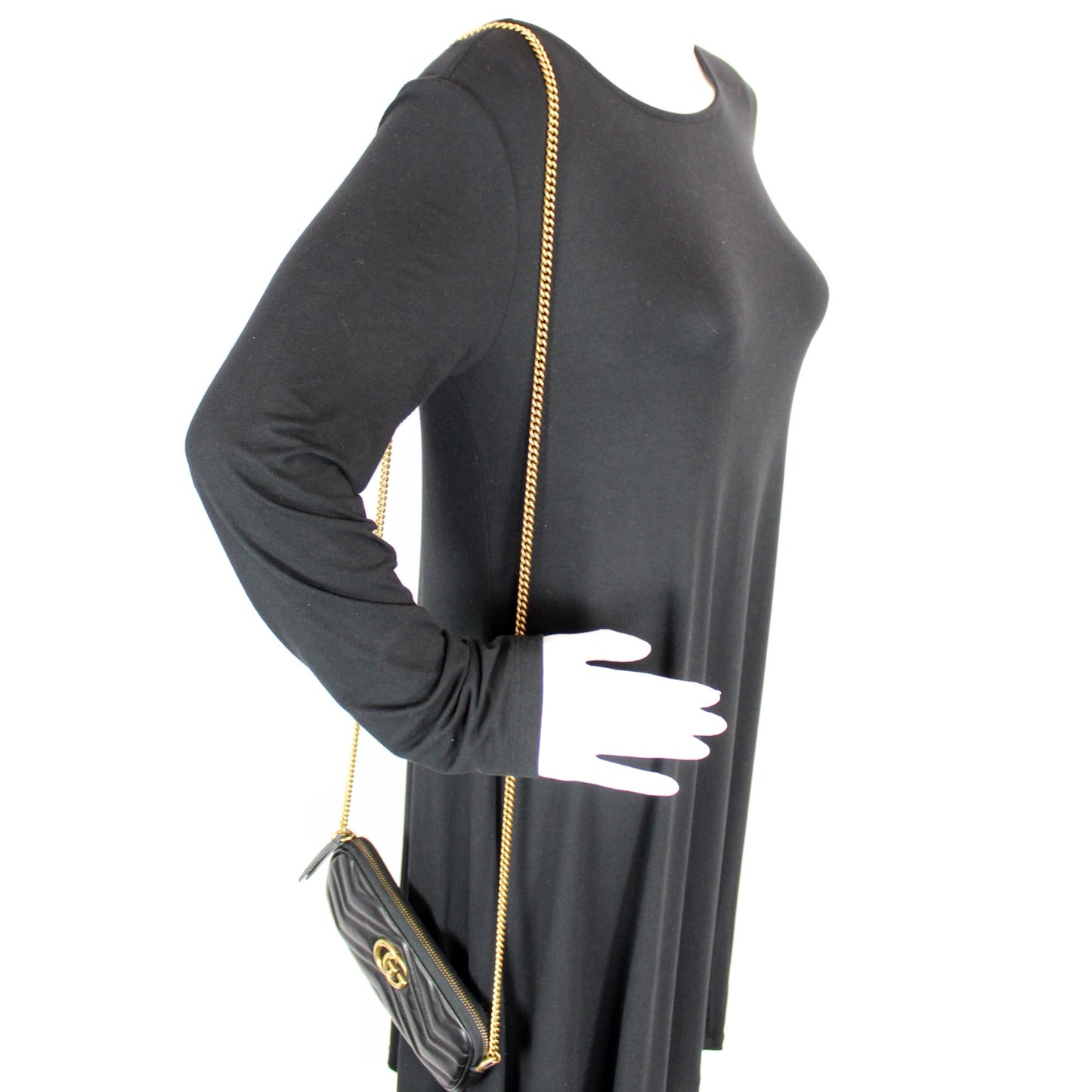 598596 GG Marmont Min Chain Crossbody