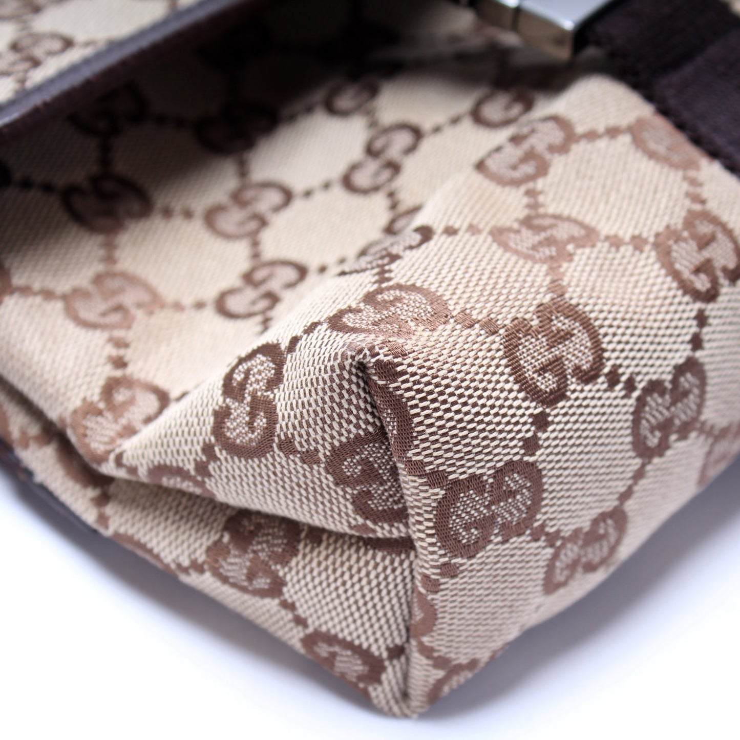 131236 GG Canvas Small Buckle Belt Bag
