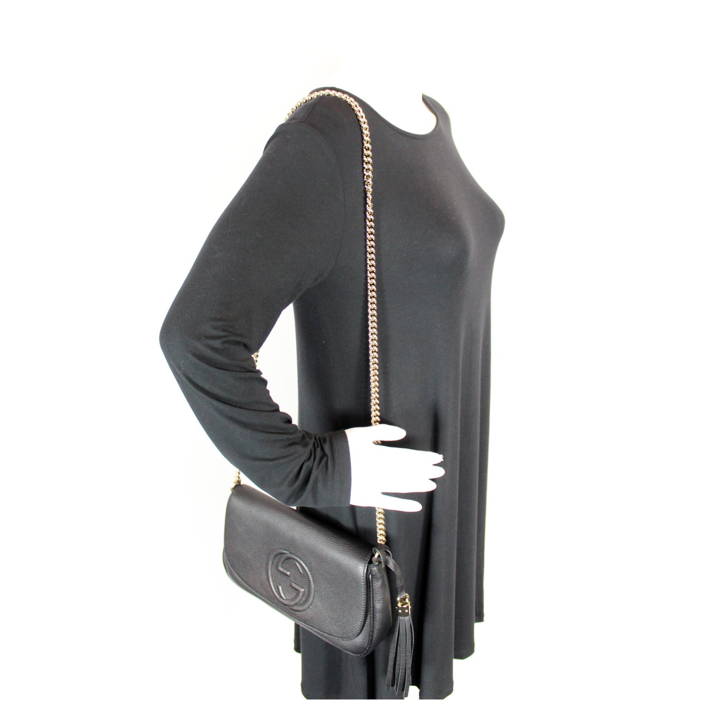 336752 Soho Chain Crossbody Medium