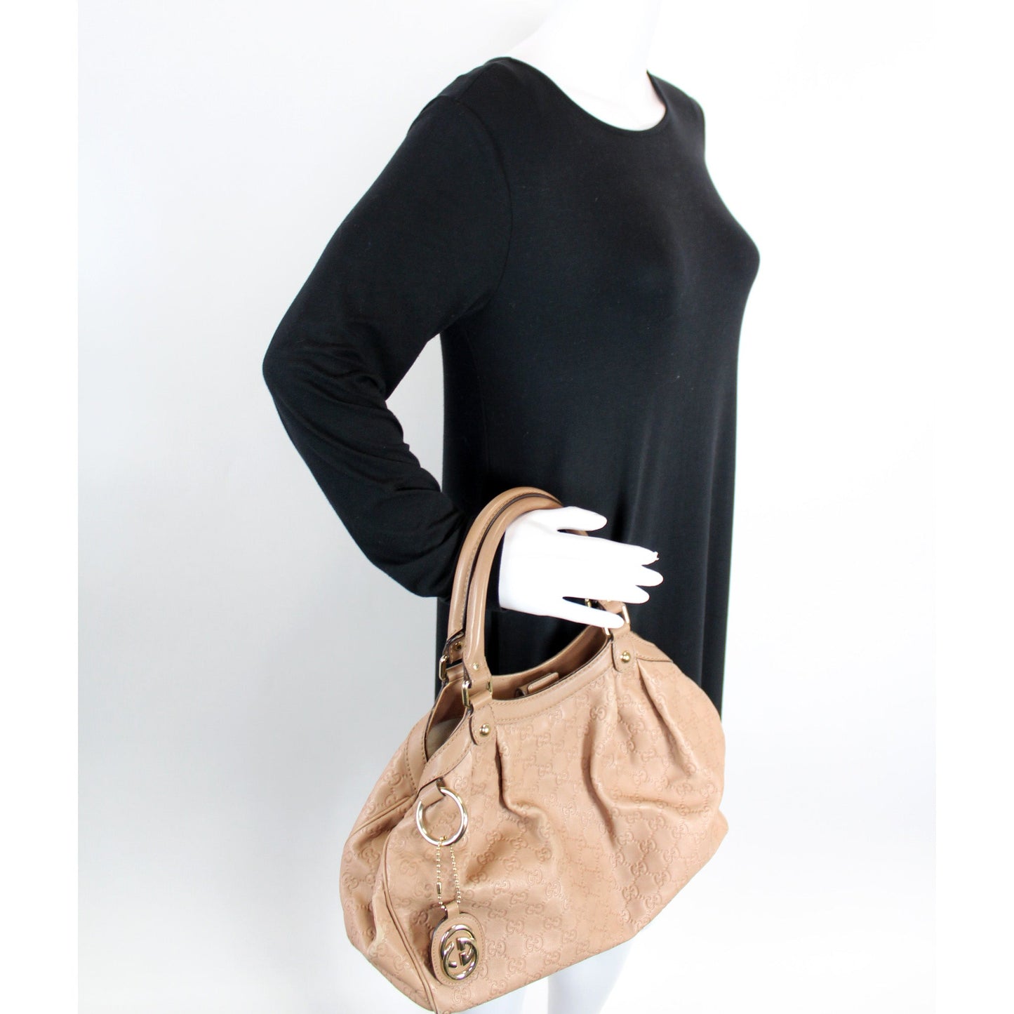 211944 Sukey GG Leather Medium