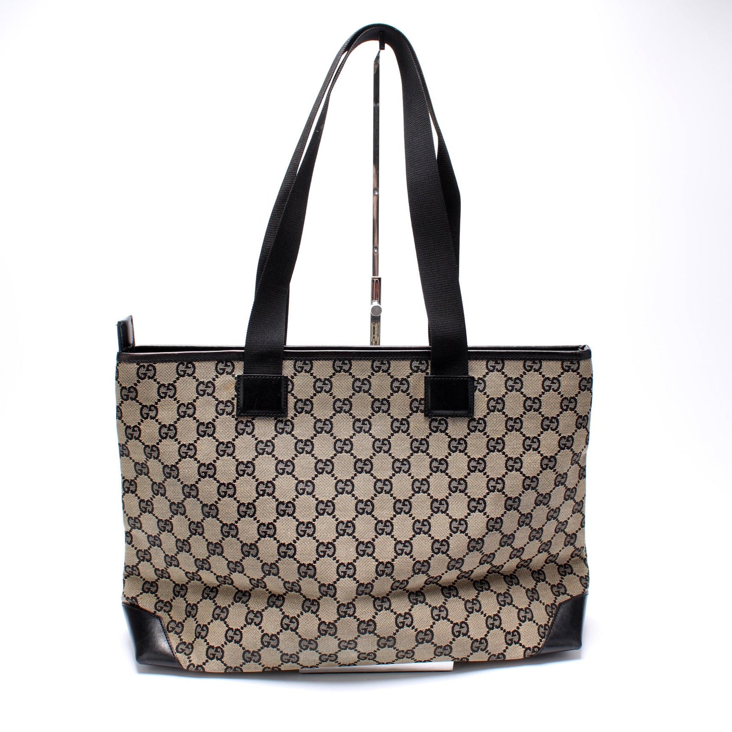 019-0426 GG Canvas Zip Tote