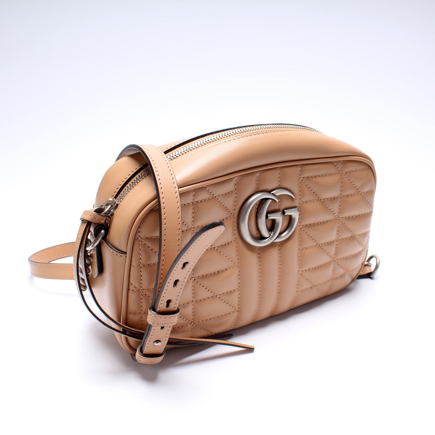 447632 Marmont Small Leather Camera Bag