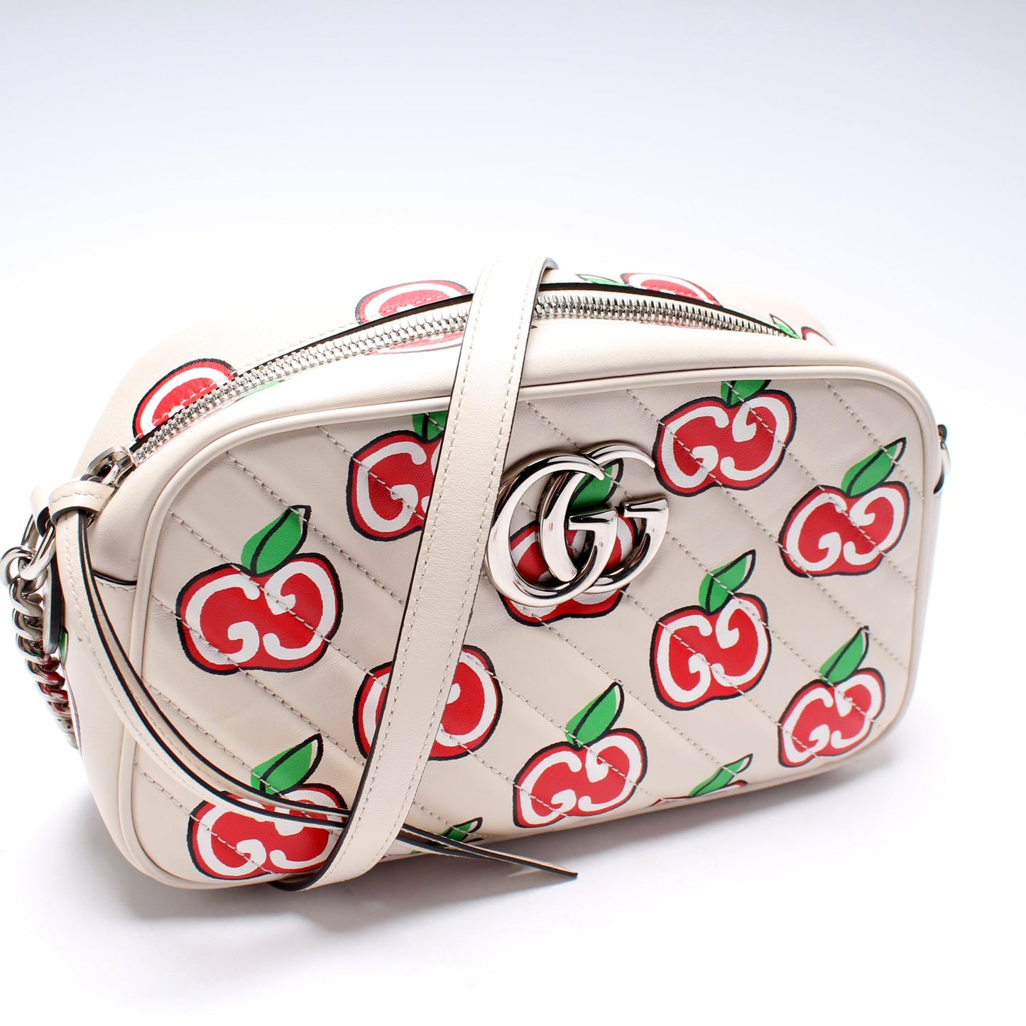 447632 Marmont Small Leather Camera Bag