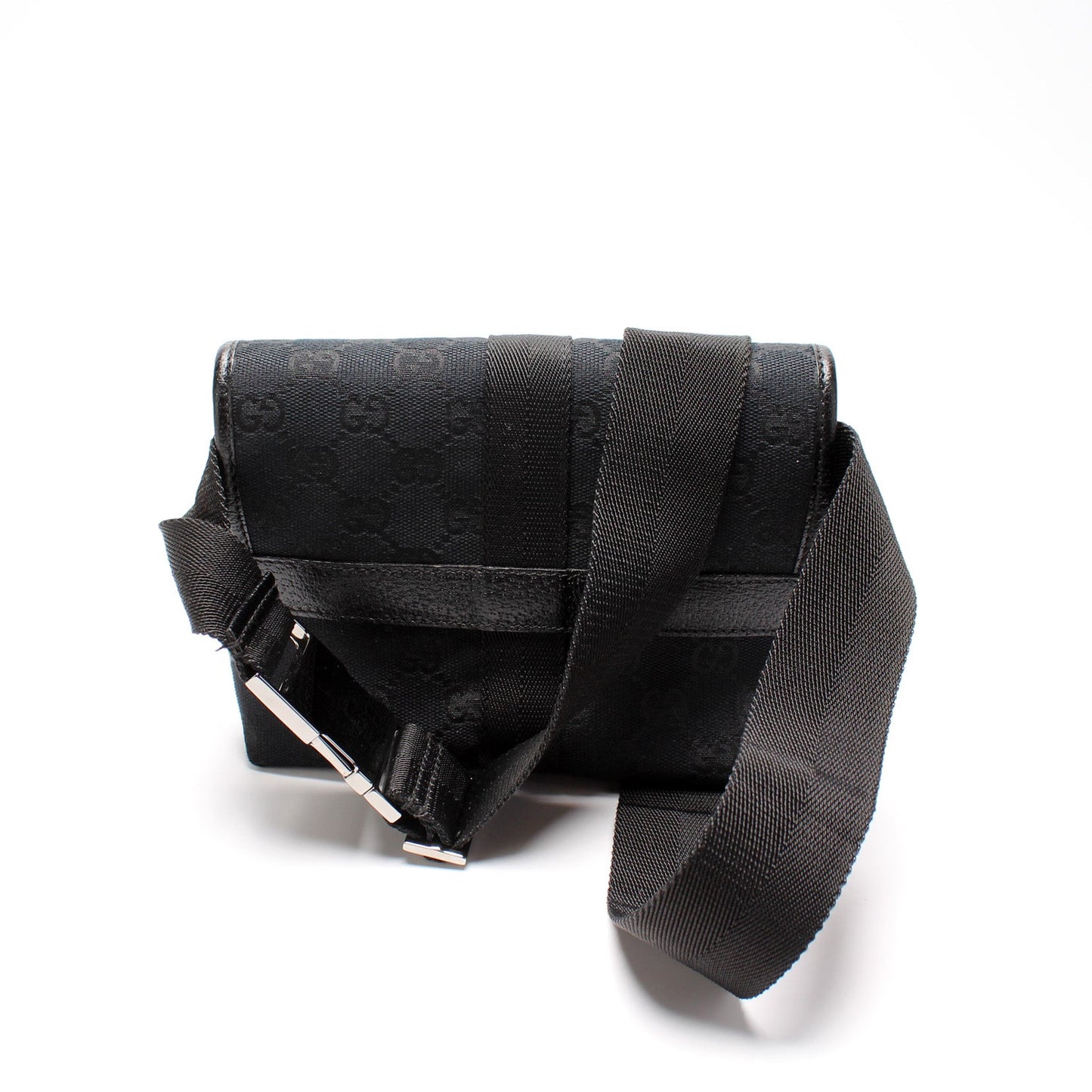 131236 GG Canvas Small Buckle Belt Bag