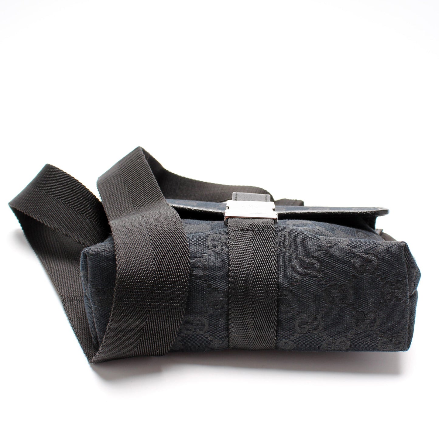 131236 GG Canvas Small Buckle Belt Bag