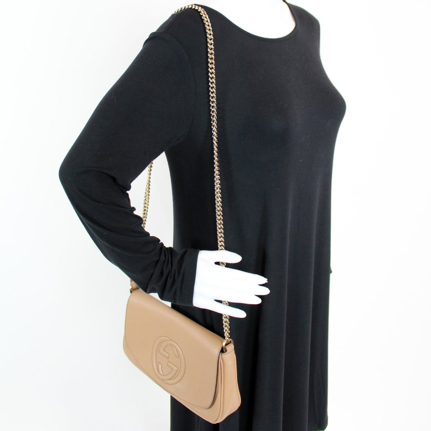 336752 Soho Chain Crossbody Medium