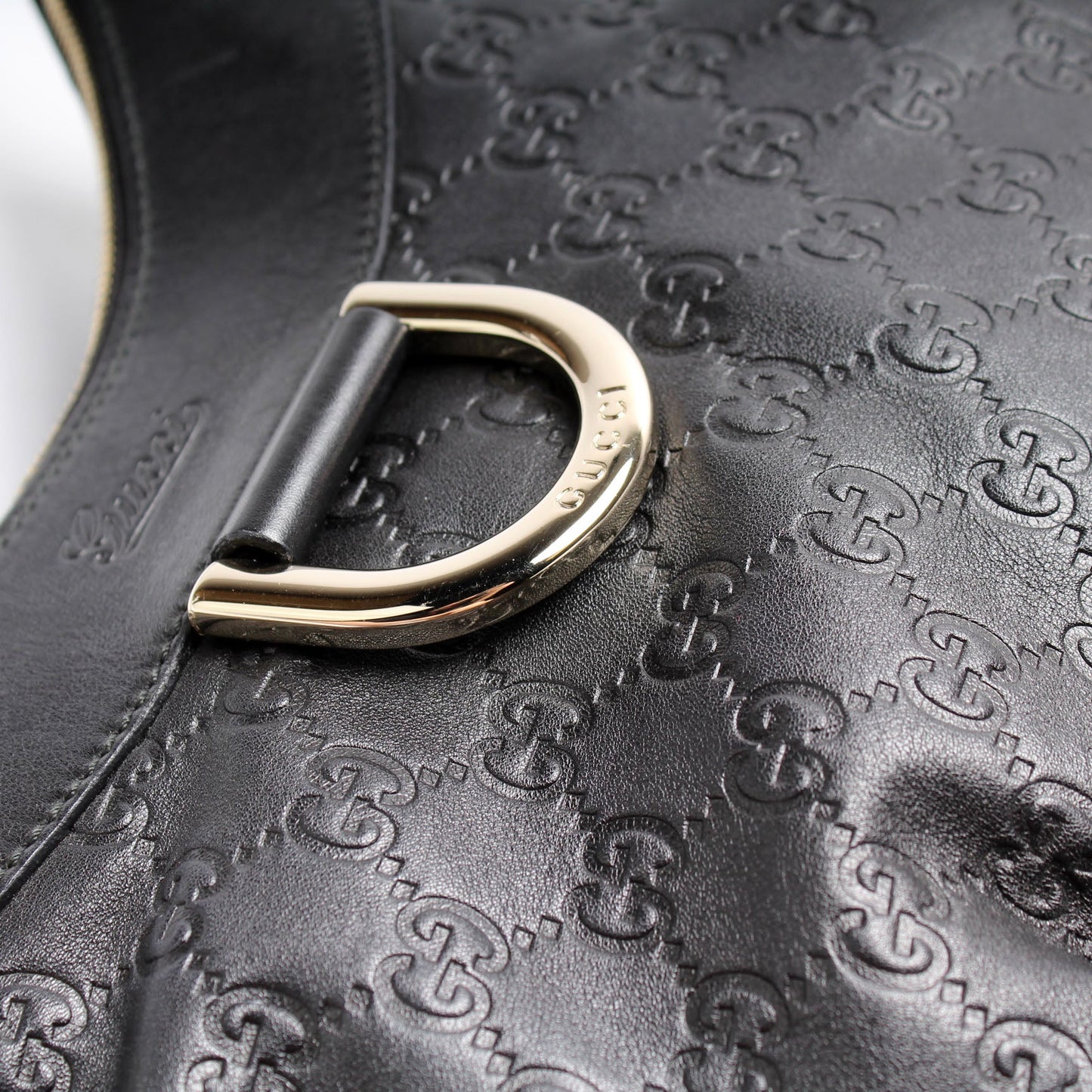 189833 Gucciscima D Ring Hobo