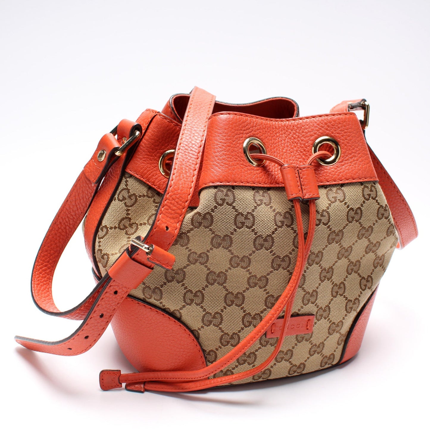 388704 GG Canvas Bucket Bag