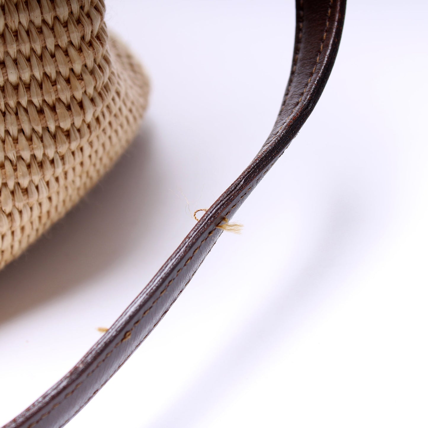 172641 Raffia Downtown Small Shoulder Bag