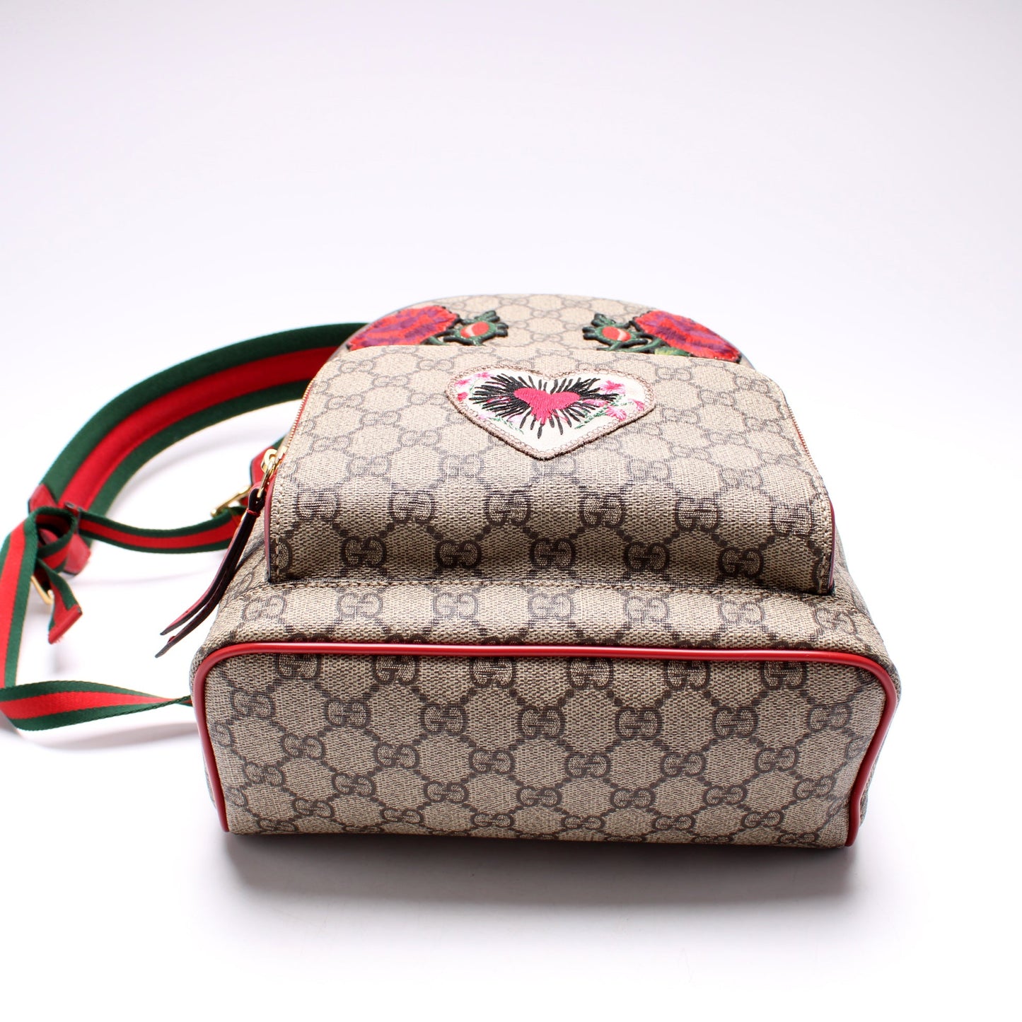 427042 GG Supreme Garden Embossed Backpack