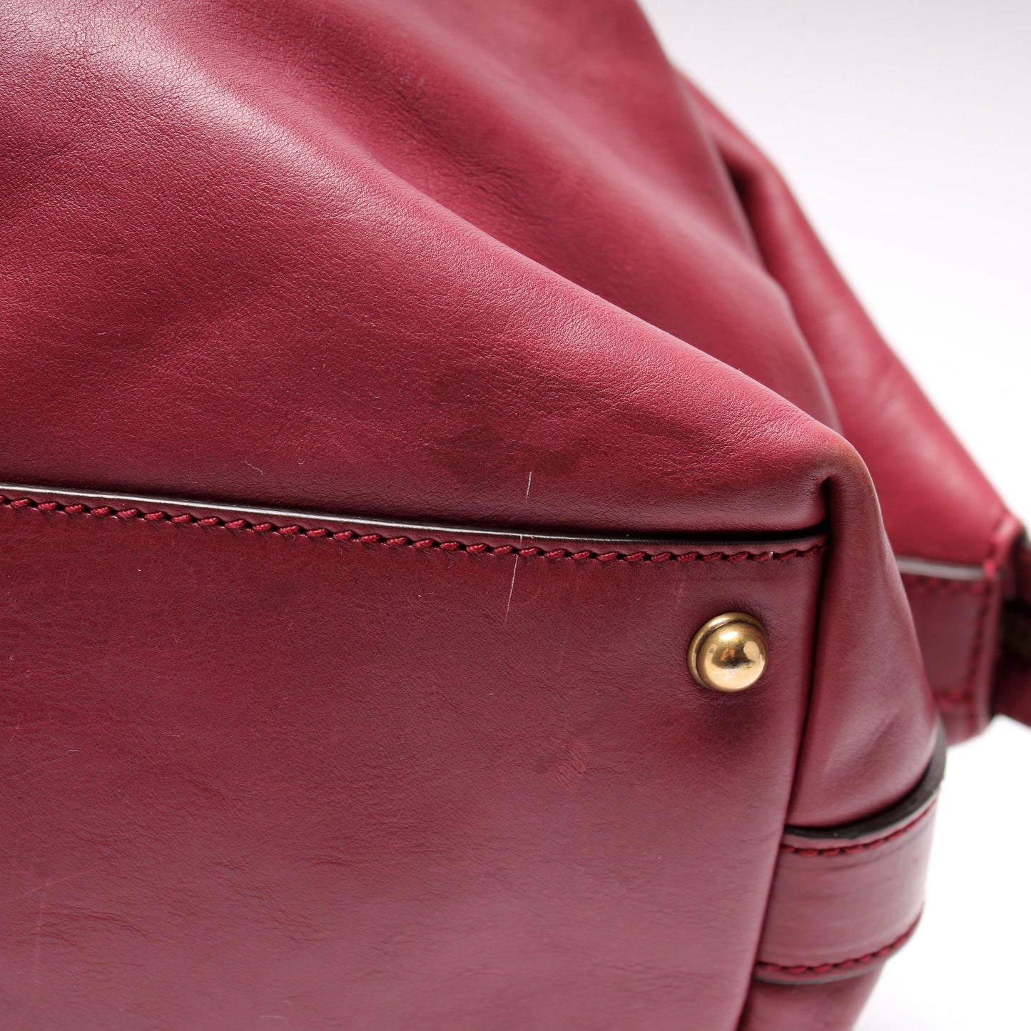 309587 Icon Top Handle Soft Calfskin