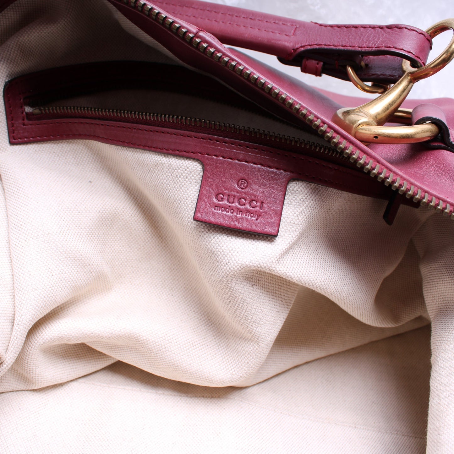 309587 Icon Top Handle Soft Calfskin