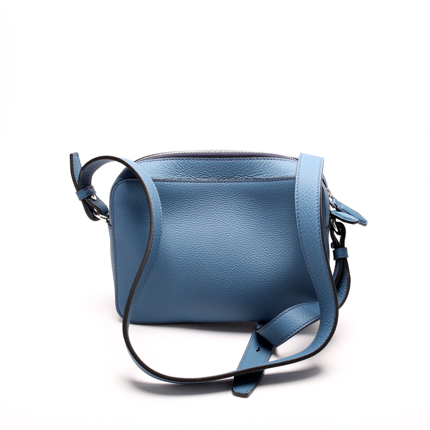 Gancini Embossed Leather Crossbody