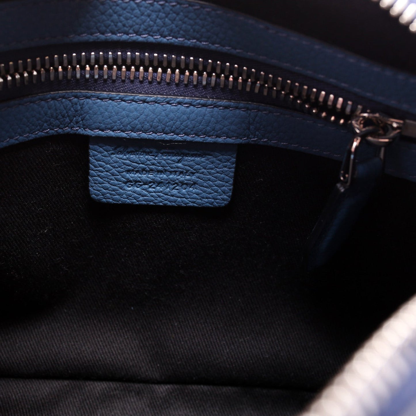 Gancini Embossed Leather Crossbody