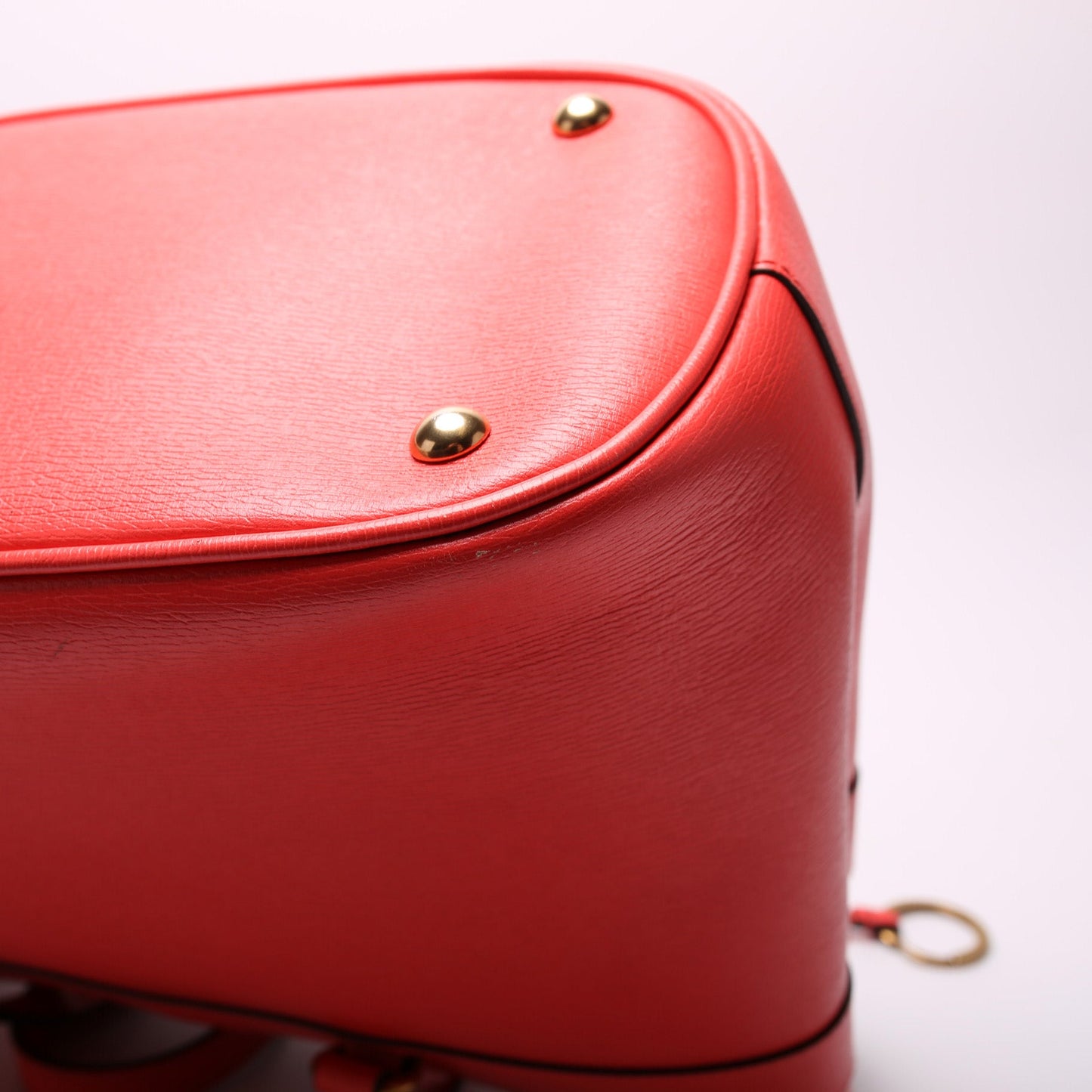 319795 Saffiano Horsebit Tote