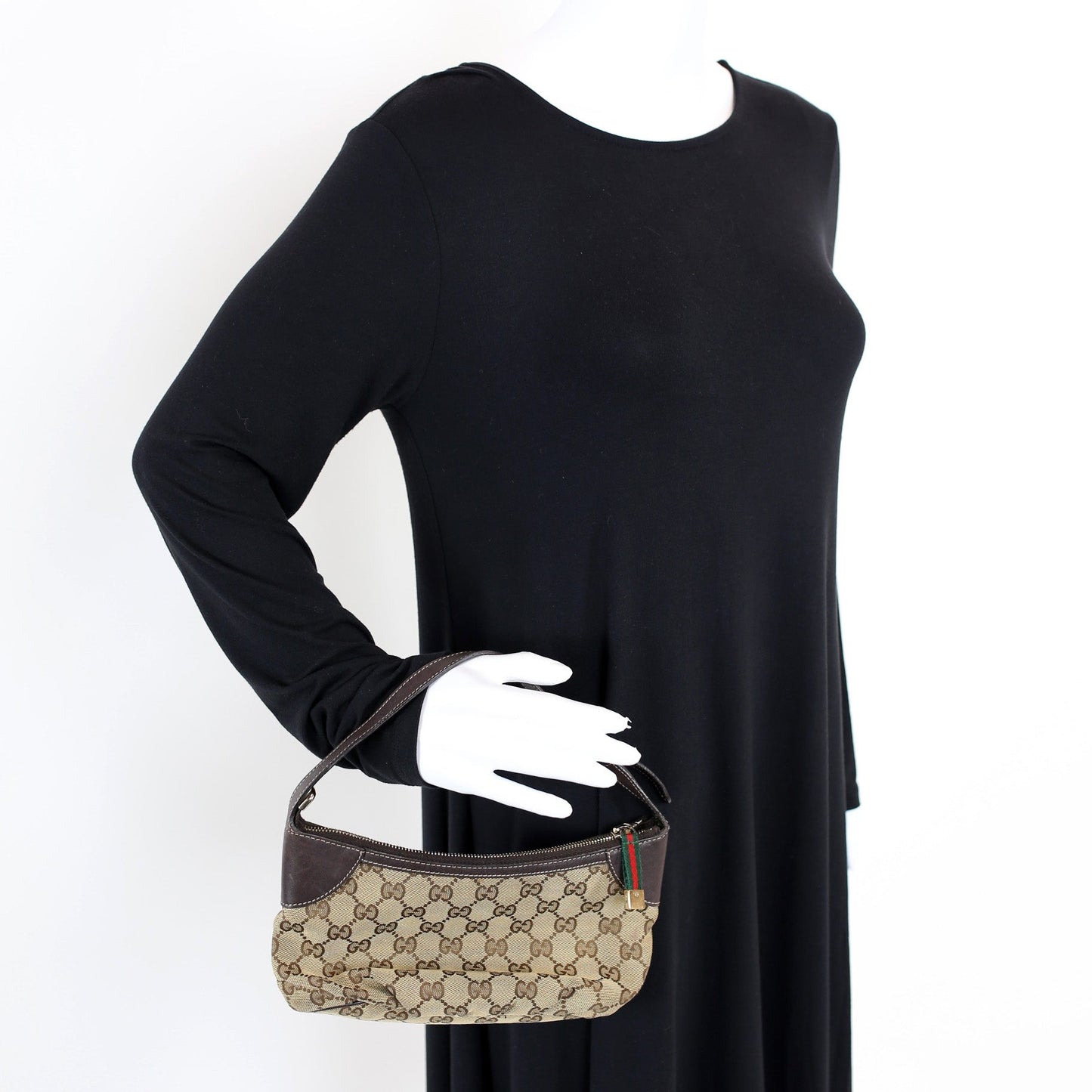 224093 GG Canvas Sherry Line Pochette