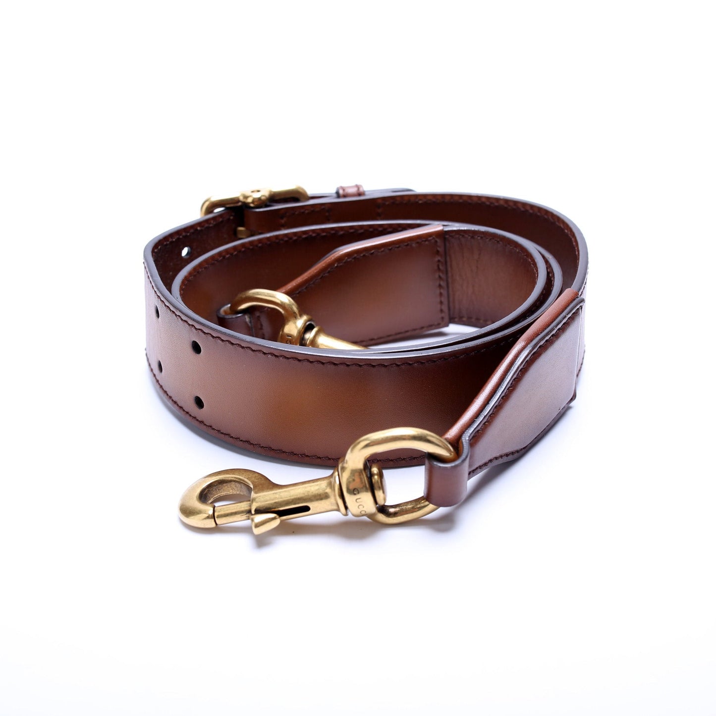 380573 Calfskin Lady Web Medium Shouler Bag