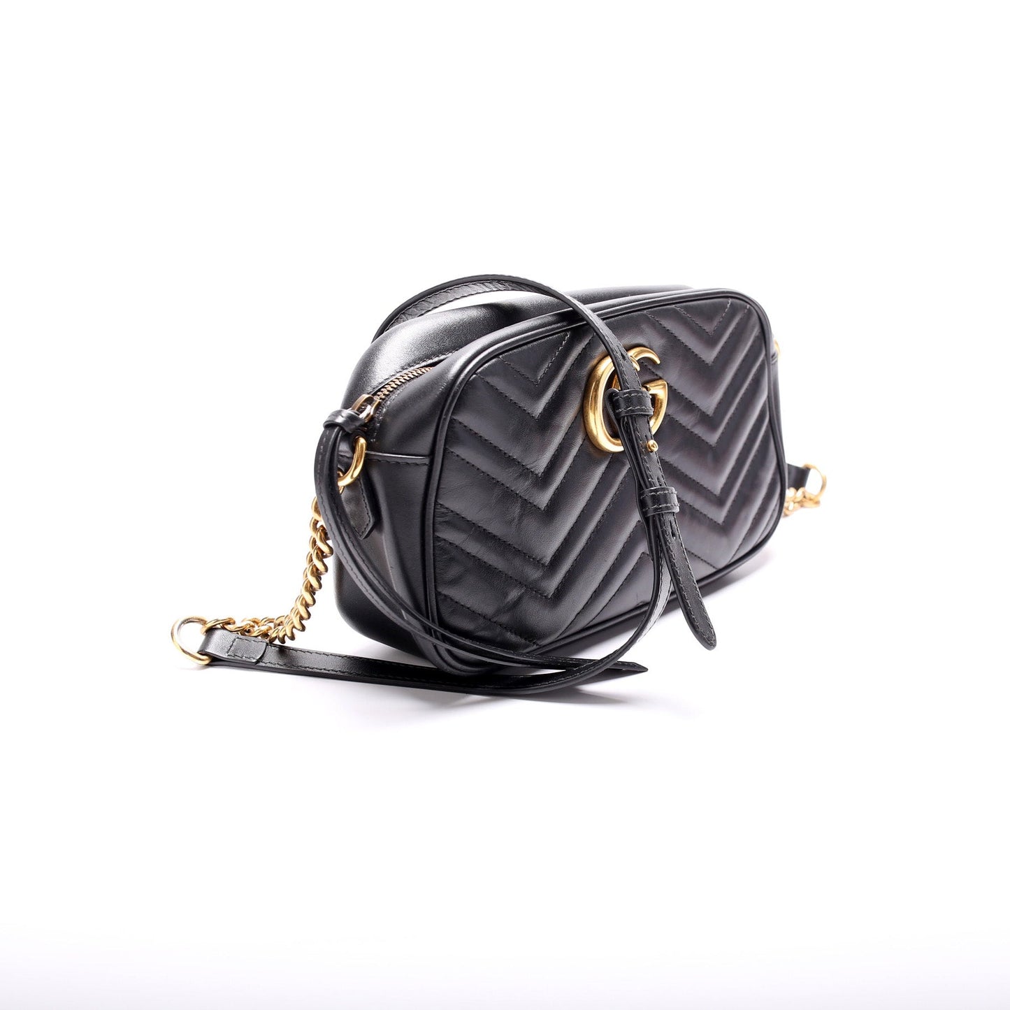 447632 Marmont Small Leather Camera