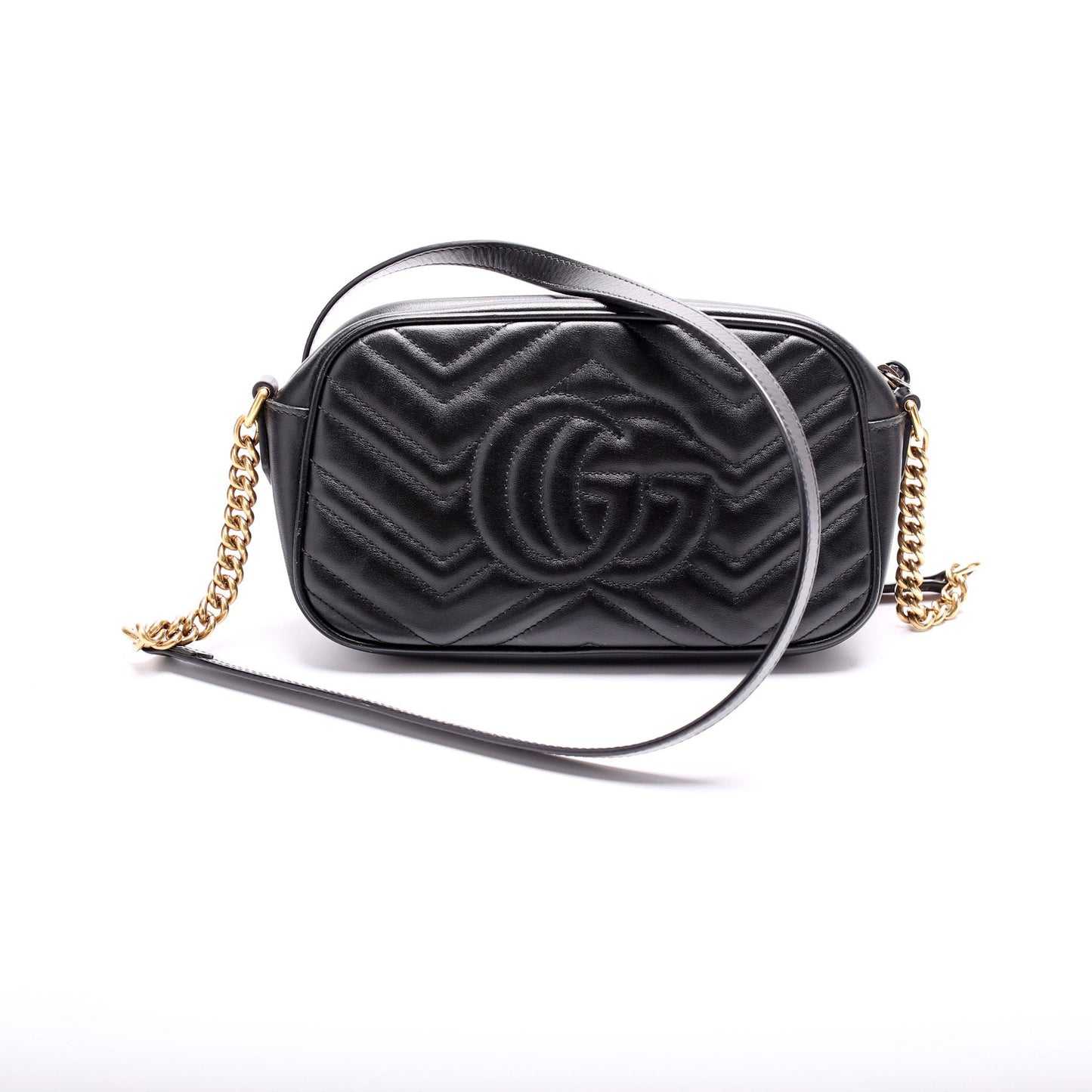 447632 Marmont Small Leather Camera