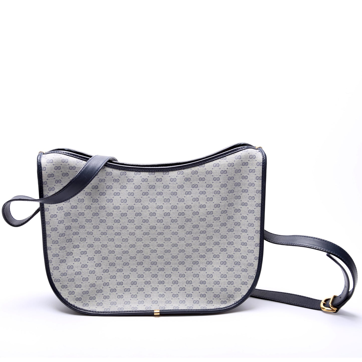 001-113 Micro GG Coated Canvas Hobo Vintage