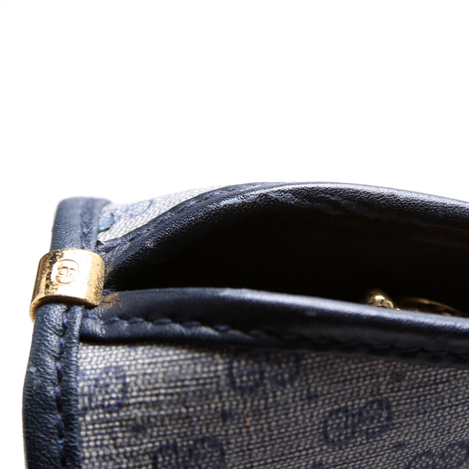 001-113 Micro GG Coated Canvas Hobo Vintage