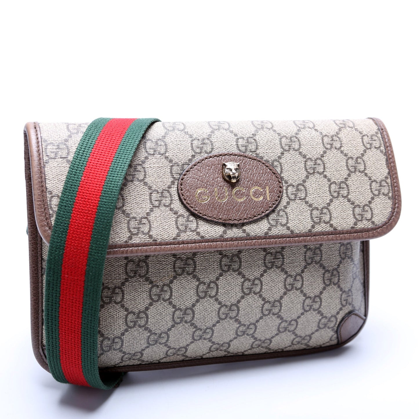 493929 GG Supreme Neo Web Belt