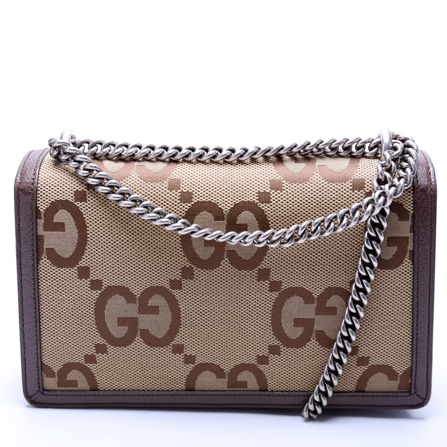 400249 Dionysus Jumbo GG Canvas Shoulder Small