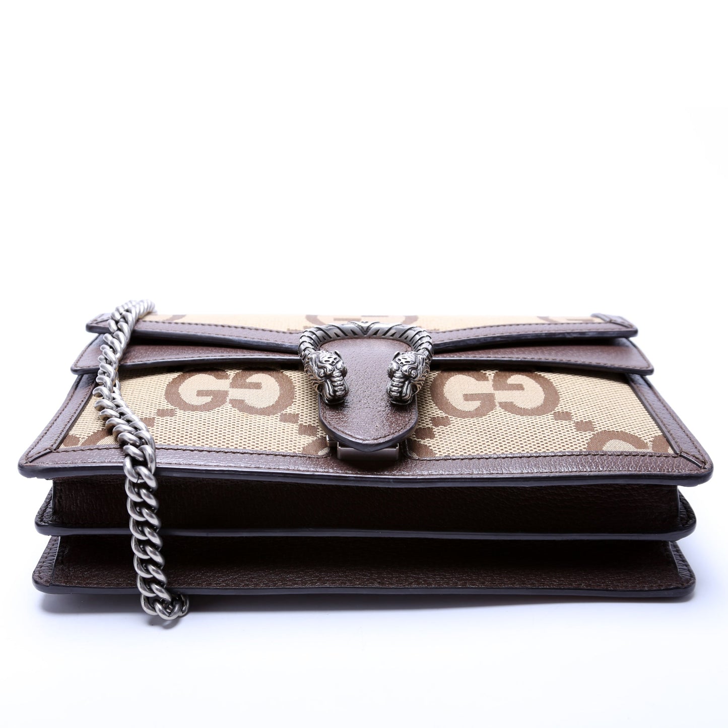 400249 Dionysus Jumbo GG Canvas Shoulder Small