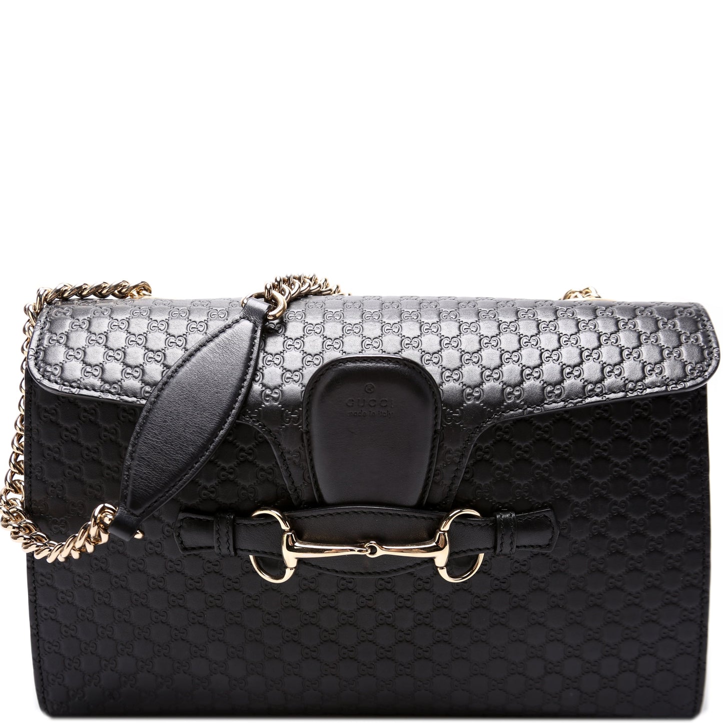 449635 Emily Micro Guccissima Medium Chain