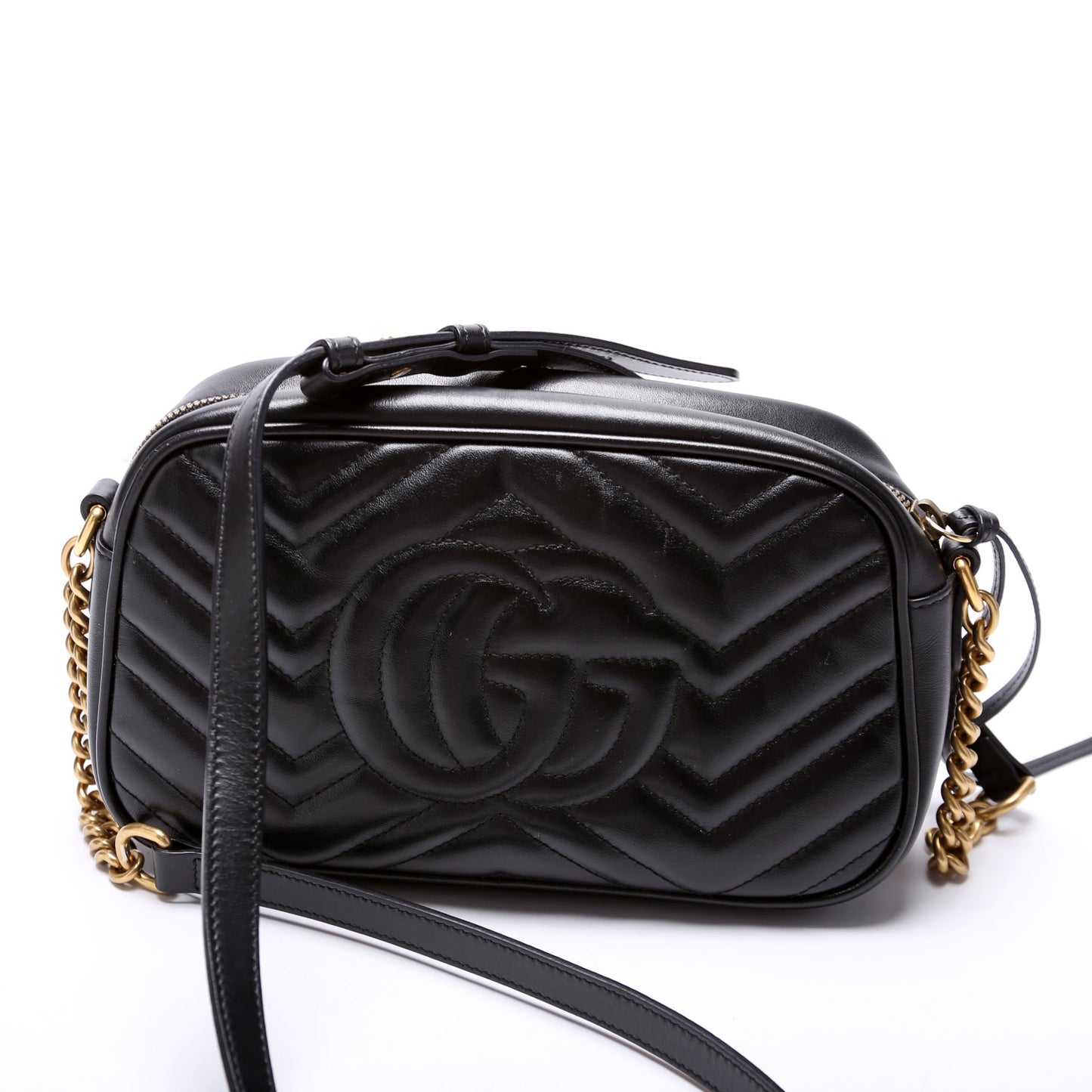 447632 Marmont Small Leather Camera Bag