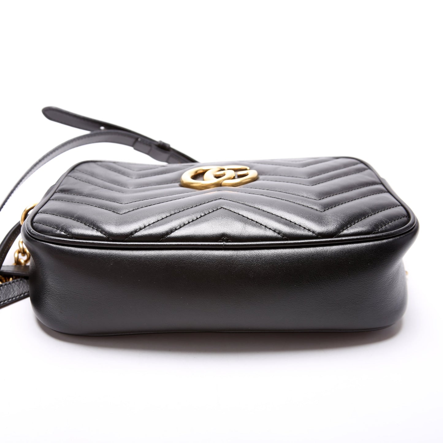 447632 Marmont Small Leather Camera Bag