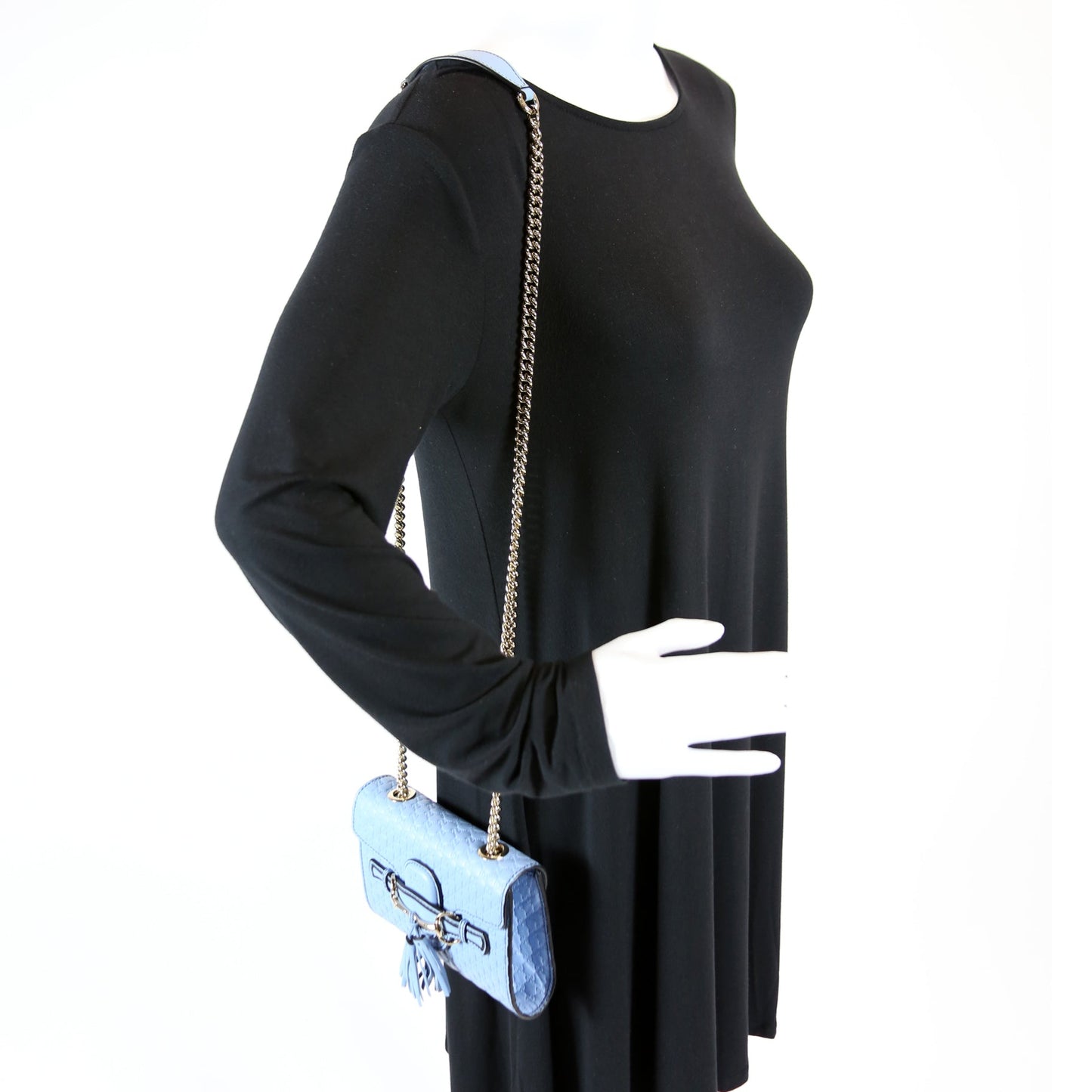 449636 Micro Guccissima Mini Emily Shoulder Bag